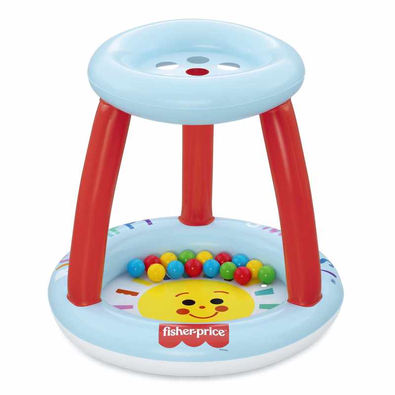[JU8033] Pelotero inflable Bestway, con techo y 15 pelotas, en caja