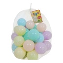 Pelotas para pelotero lisas x30 6cm, en red