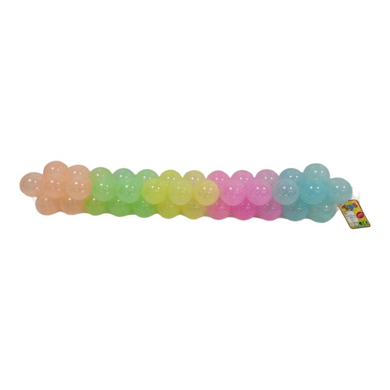Pelotas para pelotero lisas x50 7cm, en red