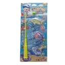 Juego de mesa, pesca, caña de enganchar, en blister