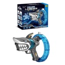 Pistola de agua tiburón, recargable USB, en caja