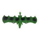 Pulsera de golpe dinosaurio de goma, PACK x12, varios colores
