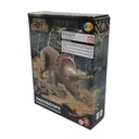Puzzle 3D, 9 piezas de plástico, triceratops, en caja