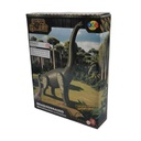 Puzzle 3D, 8 piezas de plástico, braquiosaurio, en caja