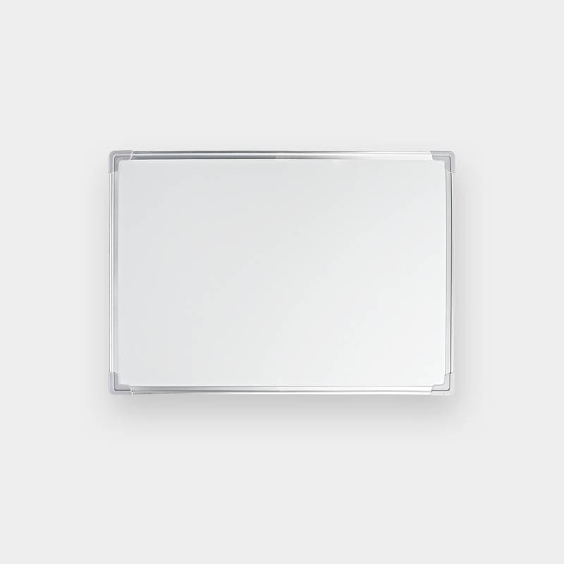 [JU8321] Pizarra blanca 40x60cm, marco de aluminio, magnético con apoya borrador BEIFA