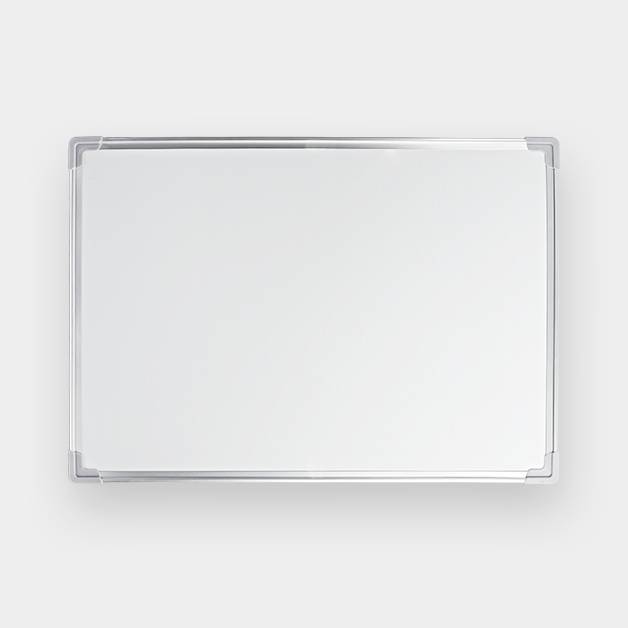 [JU8325] Pizarra blanca 1.2x2.4m, marco de aluminio, magnético con apoya borrador BEIFA