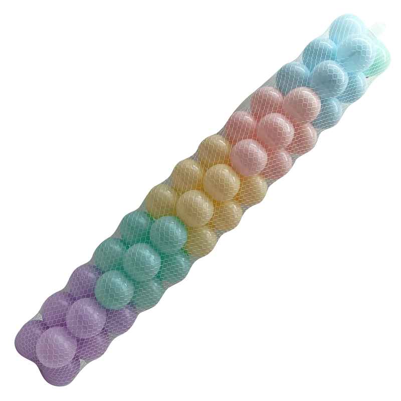 [JU8376] Pelotas para pelotero lisas x50 5cm, en red