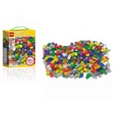 Bloques de plástico, 500 piezas, mini en caja