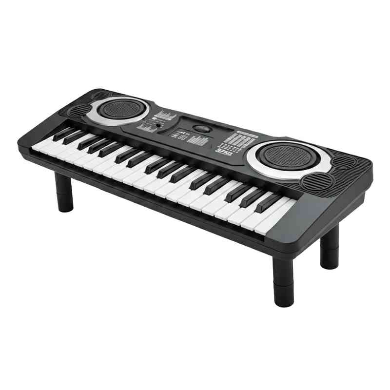 Órgano 37 teclas, con patas, luz y sonido, 3AA, en caja