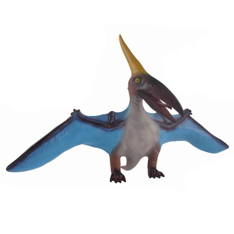 [JU8415] Dinosaurio de goma, terodáctilo, con sonido