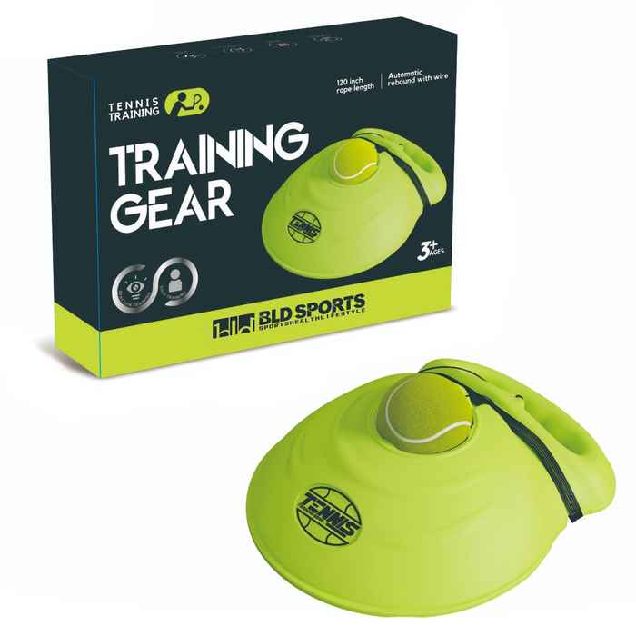 Entrenador de tenis con pelota, 4m, en caja