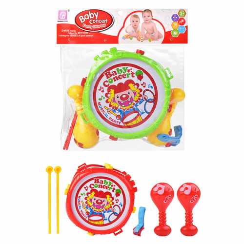 [JU8460] Instrumentos musicales x3, en bolsa