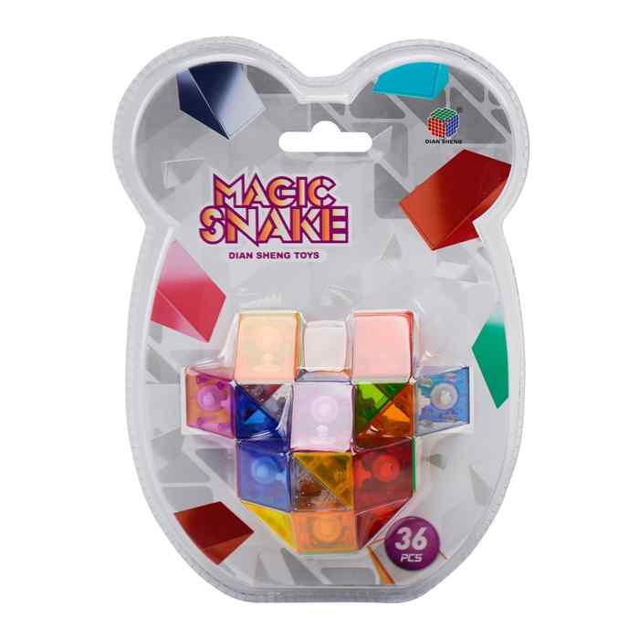 [JU8466] Cubo mágico, 36 piezas, en blister