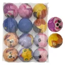 Pelota PU, varios diseños, PACKx12