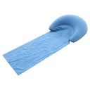 Inflable colchoneta con almohada, en bolsa, varios colores