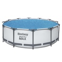 Lona cobertor térmica para piscina PE Bestway, 366 diámetro, en bolsa