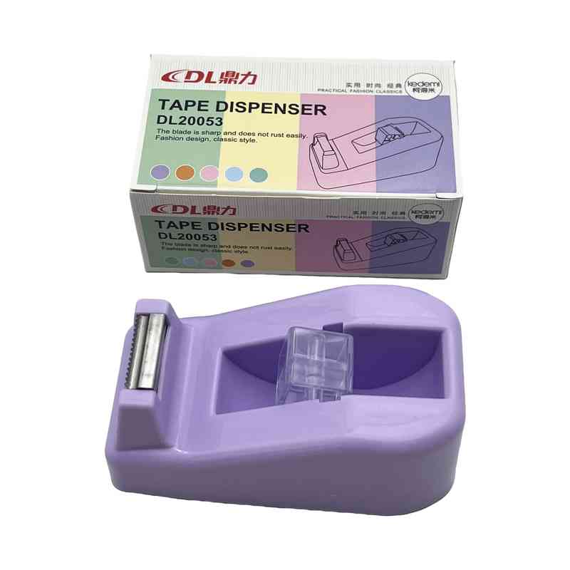 [E2320] Dispensador de cinta chico, en caja varios colores