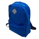 Mochila juvenil lisa con bolsillo frontal, varios colores