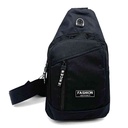 Mochila bandolera, de tela, en bolsa varios colores