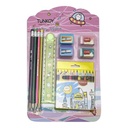 Set escolar 10 piezas, en blister