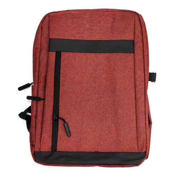 [E2801] Mochila para computadora 3 bolsillos orificio para USB, varios colores