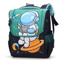 Mochila infantil con bolsillo interno, 2 bolsillos laterales, 2 colores