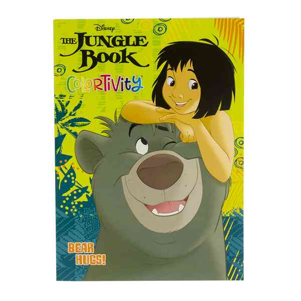 [E2939] Libro para colorear y actividades 80 páginas, LIBRO DE LA SELVA, 2 títulos