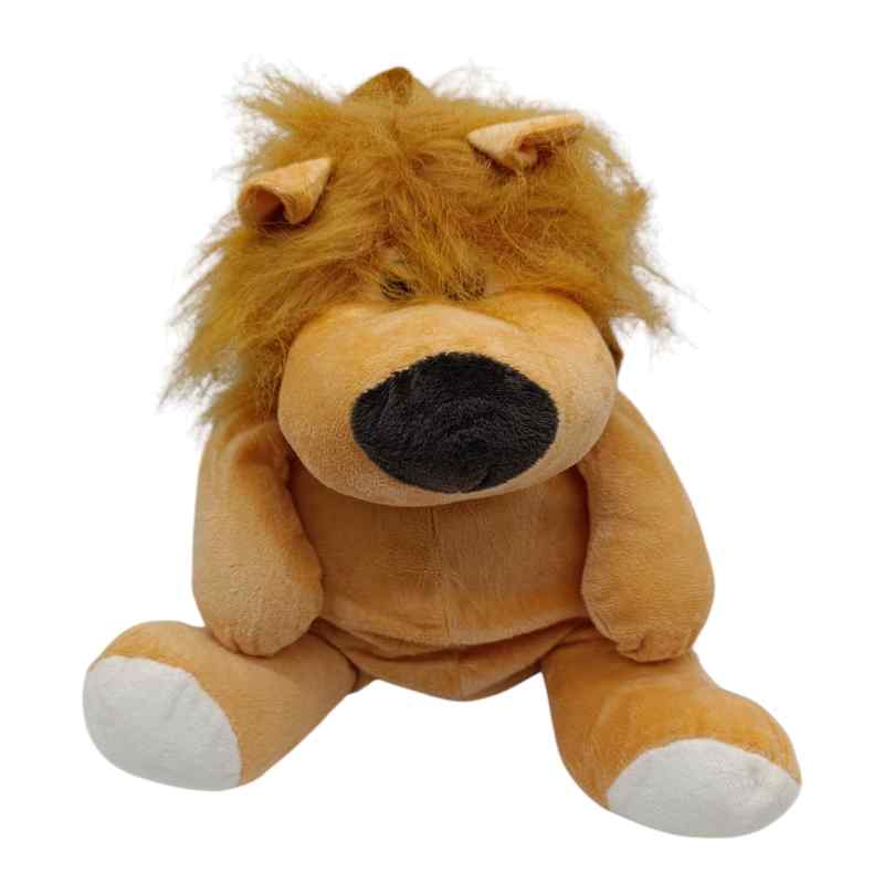 Mochila infantil, tela peluche 1 cierre, con peluche, varios modelos