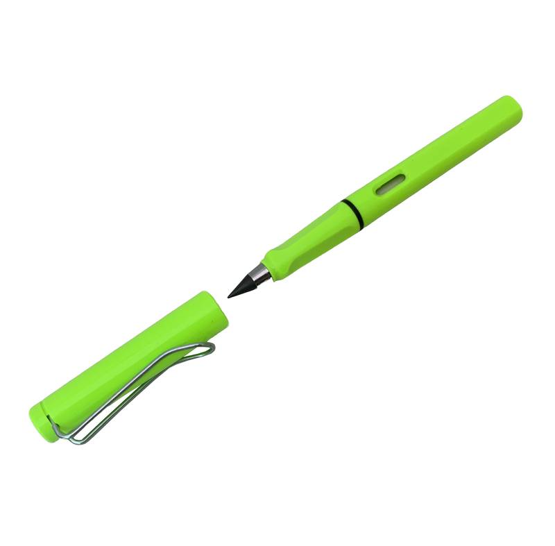 [E3028] Lápiz negro HB de grafo infinito con goma de borrar, en bolsa, PACK x10 varios colores