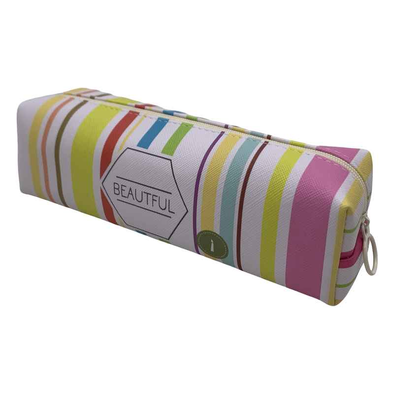 [E3062] Cartuchera de PU rectangular, varios diseños