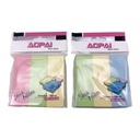 Block de notas autoadhesivas, 3 tiras, en bolsa, varios colores, PACKx12