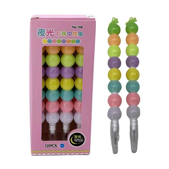 Lapicera de gel x12, en caja