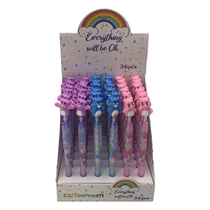 [E3128] Lapicera de gel, CAJA x36