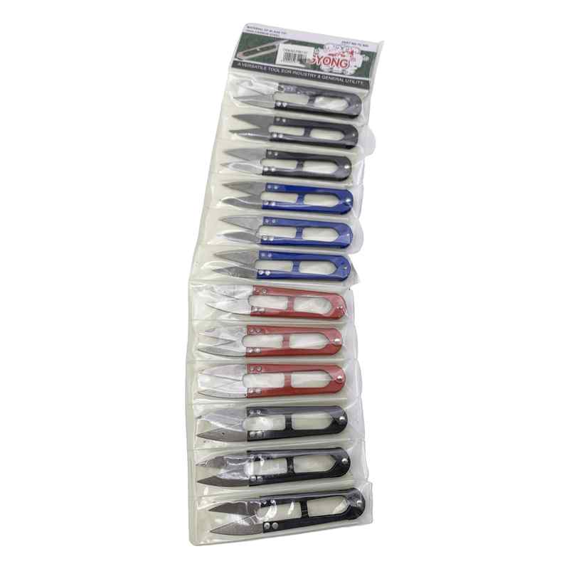 Tijera para costura mini de acero, en bolsa PACK x12