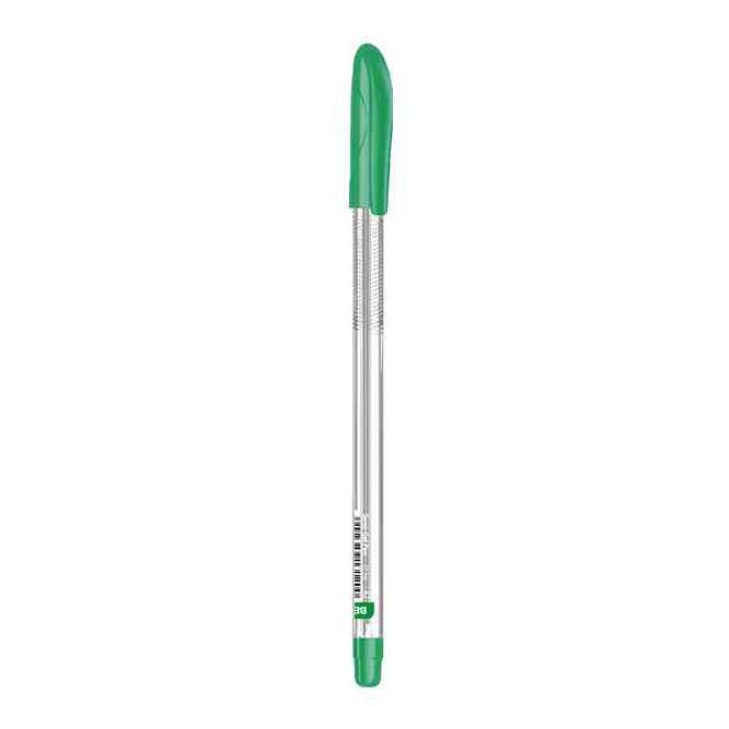 [E3548C] Lapicera semigel x12, VERDE, punta fina, en caja, BEIFA