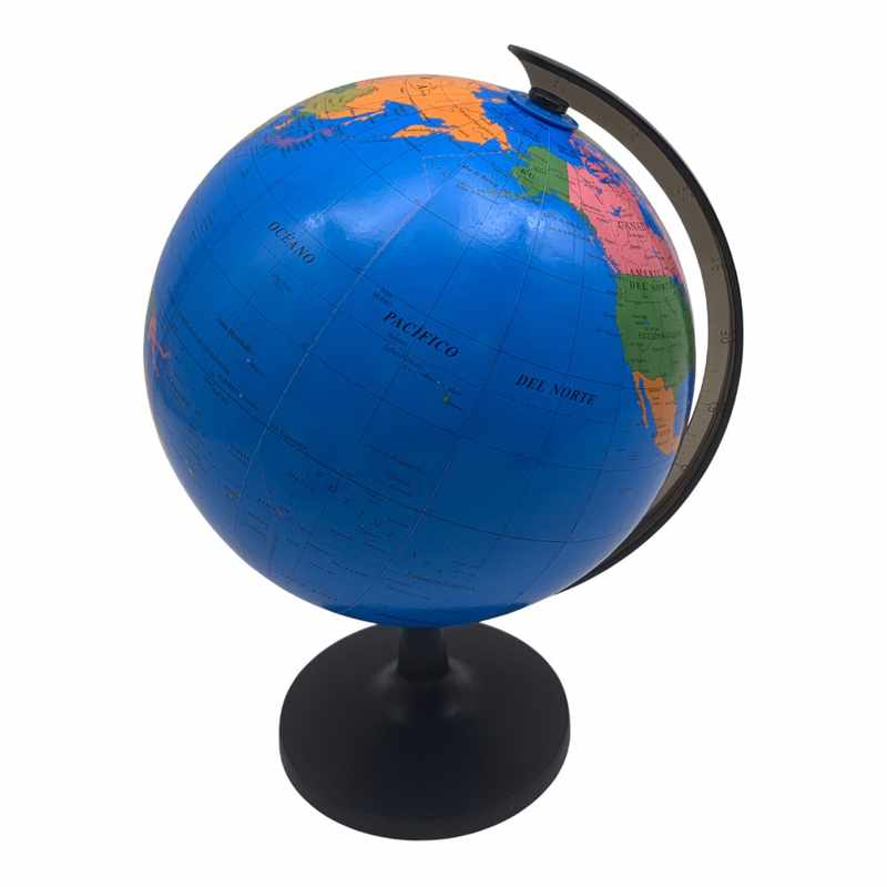 [E3610] Globo terráqueo 21.4cm, de plástico, en caja