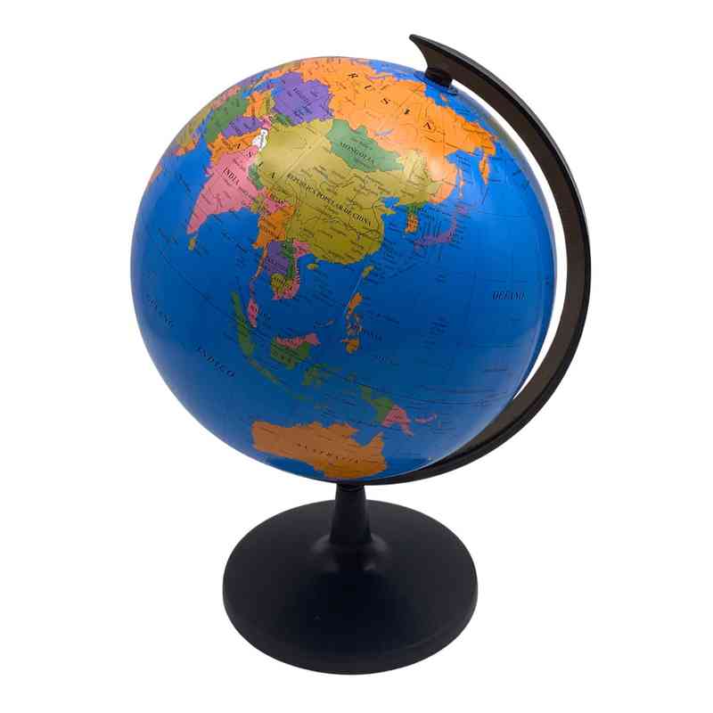 [E3611] Globo terráqueo 32cm, de plástico, en caja