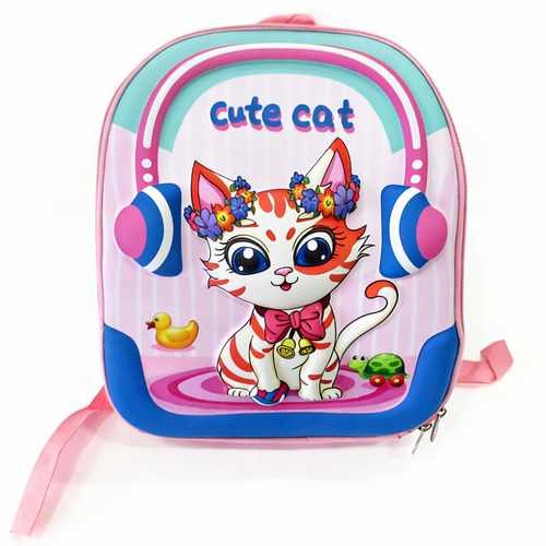 [E3621] Mochila infantil frente rígido, varios diseños