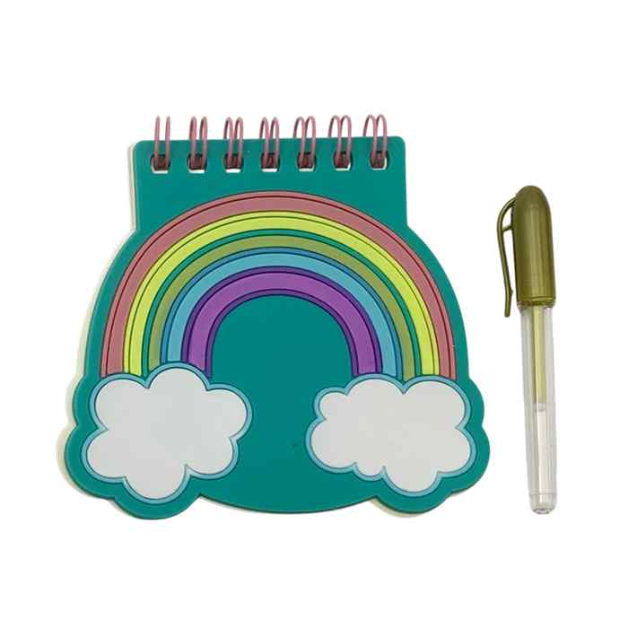 [E3684] Libreta con lapicera, tapa de PVC varios diseños