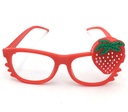 Lentes de cotillón, PACK x12, con aplique luminoso