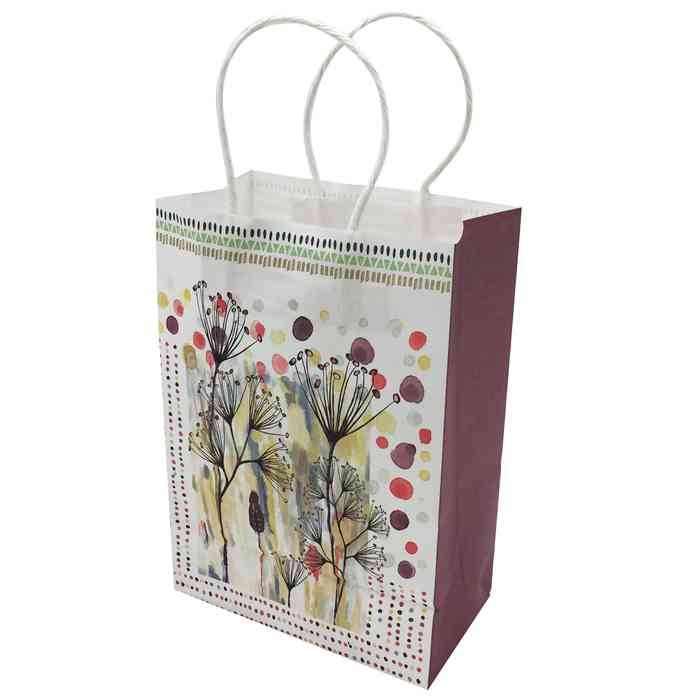 [G1729] Bolsa de regalo chica infantil, en papel opaco, PACK x12, diseños surtidos
