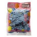 Globo Filippo 10" pastel celeste, bolsa x50