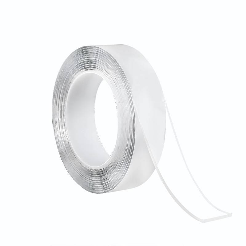 Cinta doble faz transparente, 1mx3cmx2mm