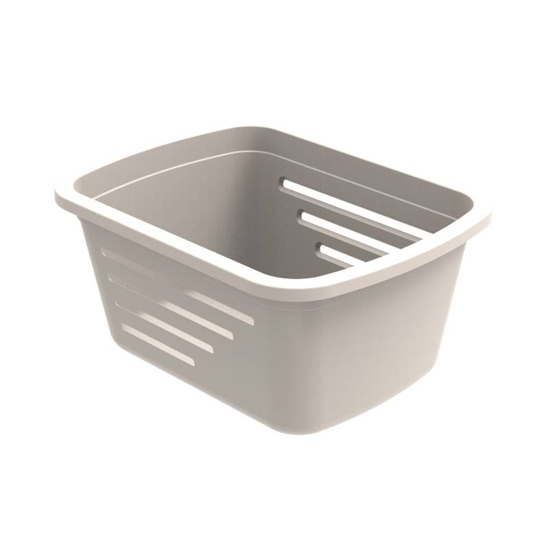 Caja organizadora de plástico SOPRANO 1.5L BEIGE