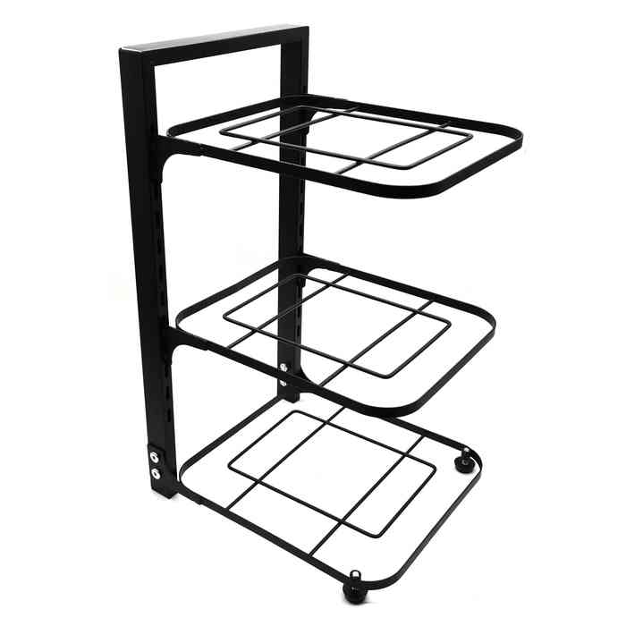 [G2371] Organizador de hierro 3 estantes, ideal para ollas y sartenes