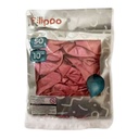 Globo FILIPPO 10" cromado rosado, bolsa x50