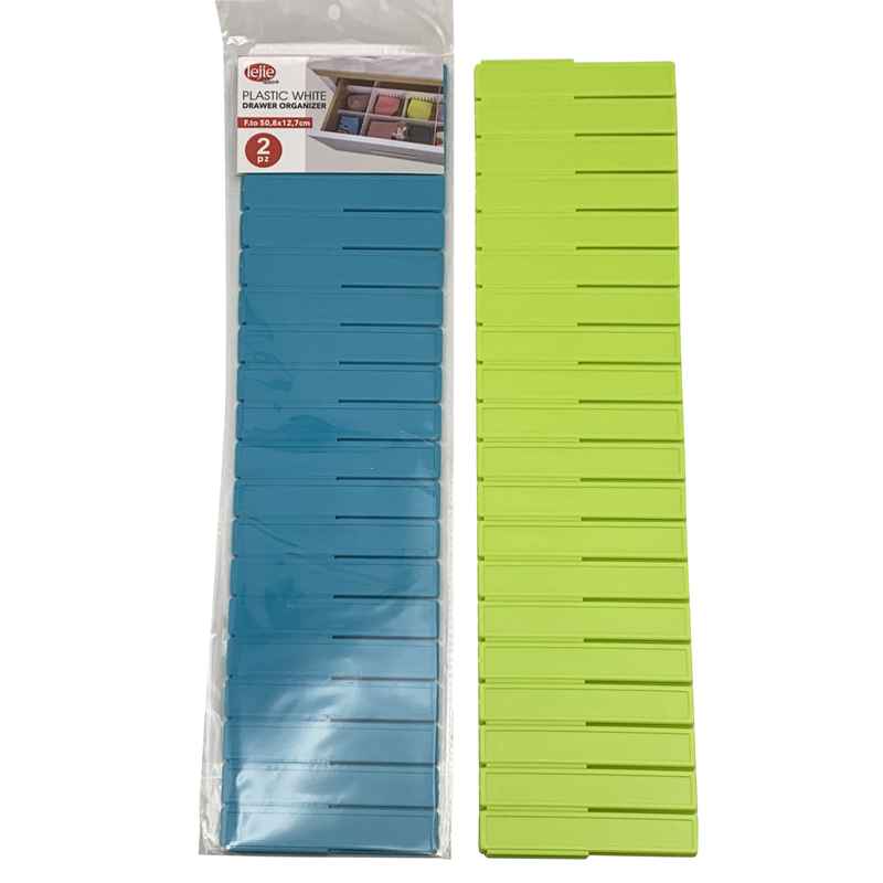 Separador divisor organizador de cajones x2, en bolsa
