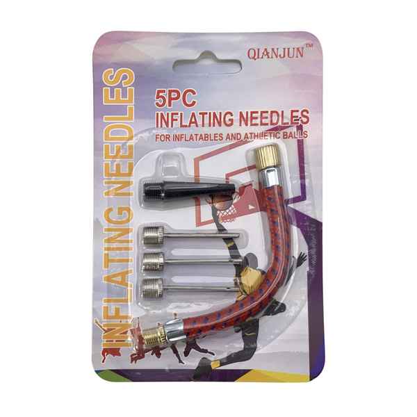 [G2412] Pincho para inflador x4 con adaptador, en blister