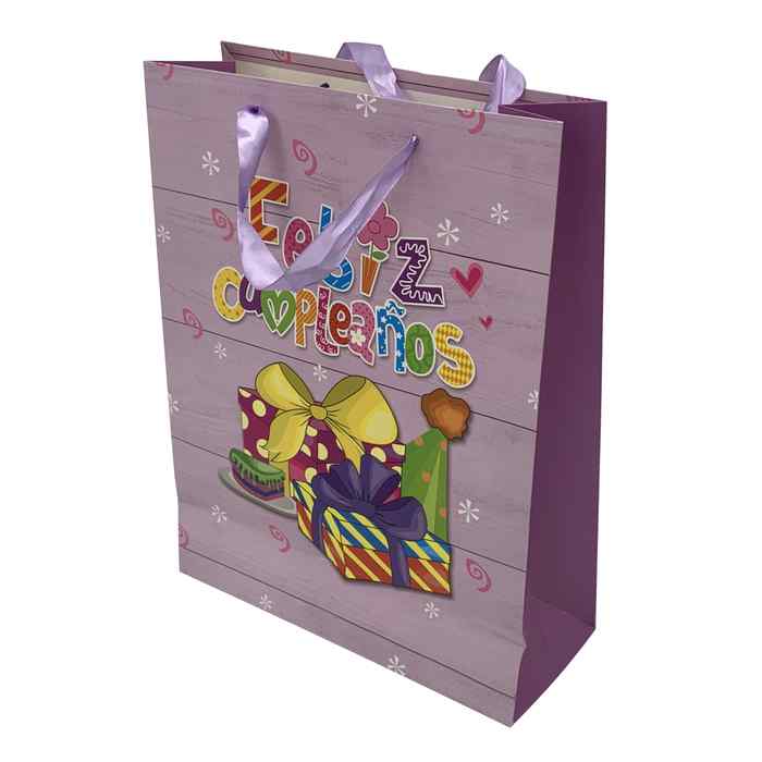 [G2422] Bolsa de regalo diseño 3D, PACK x12, varios diseños
