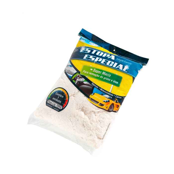 Estopa de algodón para auto, 150g, AUTOKLIN